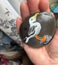 Seagull Herring Gull  Hand painted and varnished paper weight stone  - Image 10