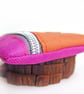 Special Edition Waterproof Dog Treat Bag Pouch in Pink and Orange - Image 8