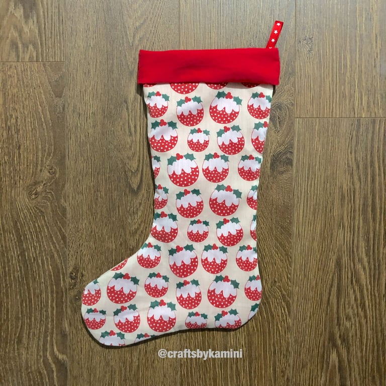 Christmas Pudding Stocking
