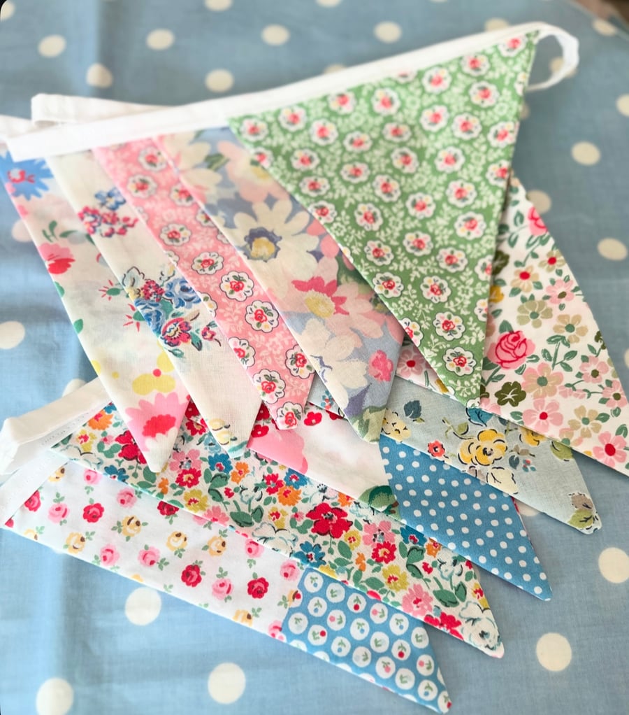 Cath kidston  Fabric Bunting, Banner, 