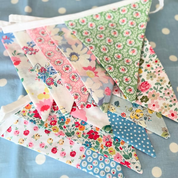 Cath kidston  Fabric Bunting, Banner, 