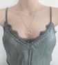 Sterling Silver Nugget Pendant on a Necklace - Image 4