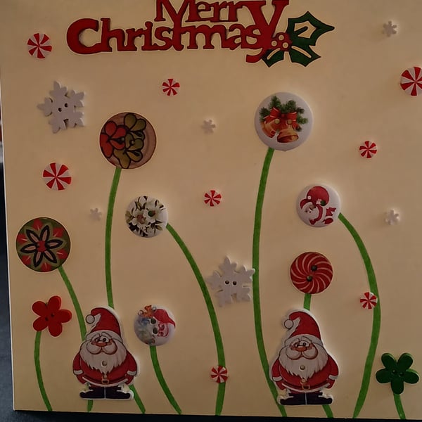 Handmade christmas card