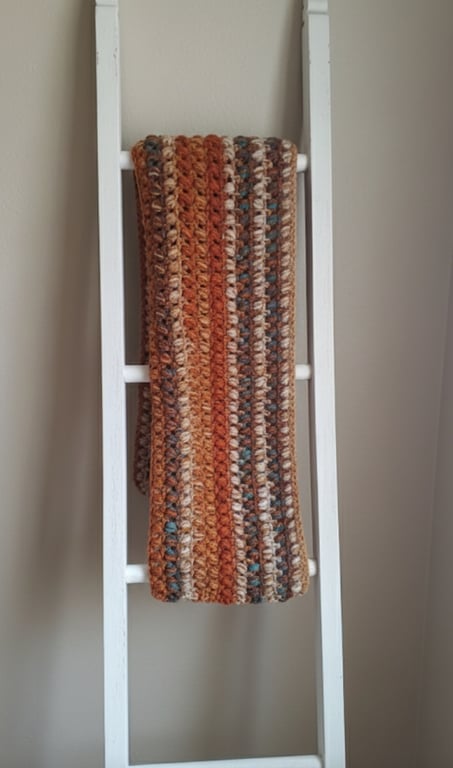 Crochet Scarf Puff Stitch