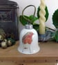 Robin Fine Bone China Bell Decoration - Image 5