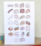 Cake Alphabet Greetings Card - Image 2