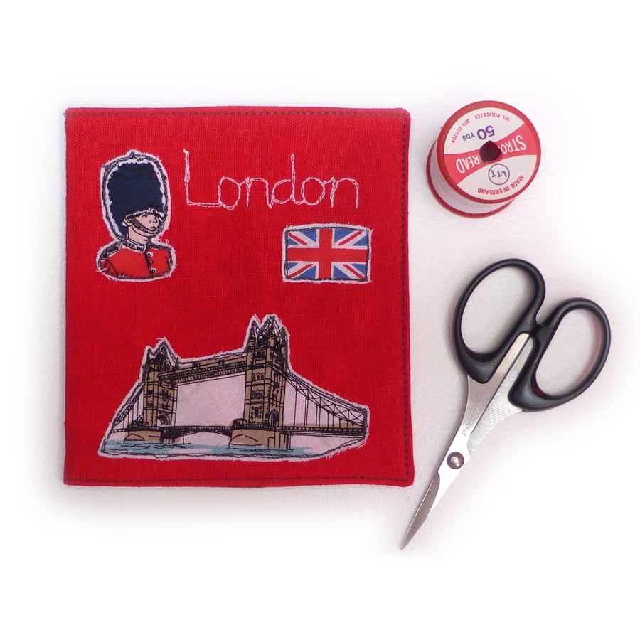 LONDON themed Needle Case FREE SHIPPING!