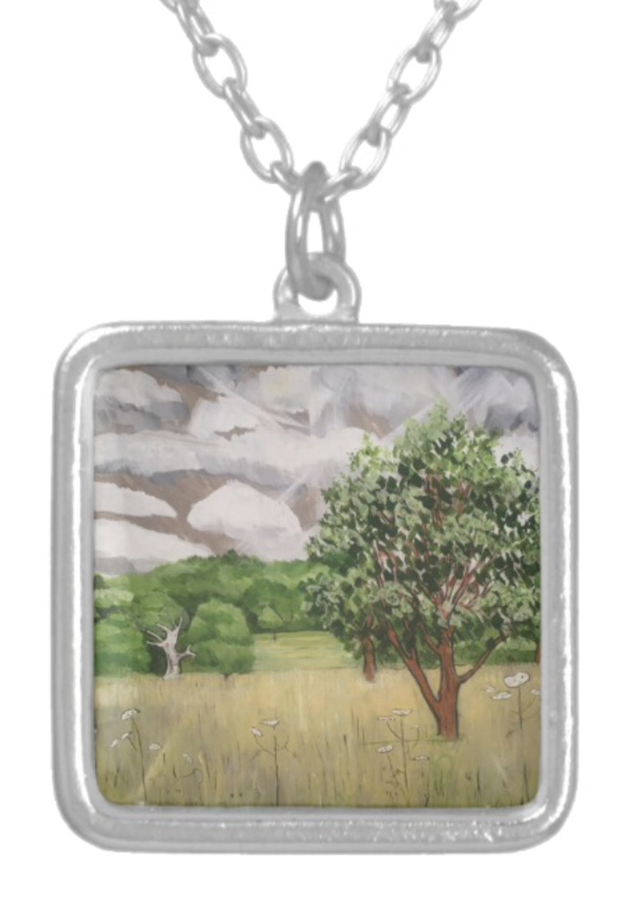 Beautiful Pendant featuring the design ‘My Strength Is Renewed’