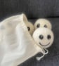 100% wool handmade tumble dryer balls with funny faces - Image 3