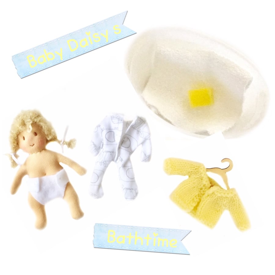 Baby Daisy’s Bathtime