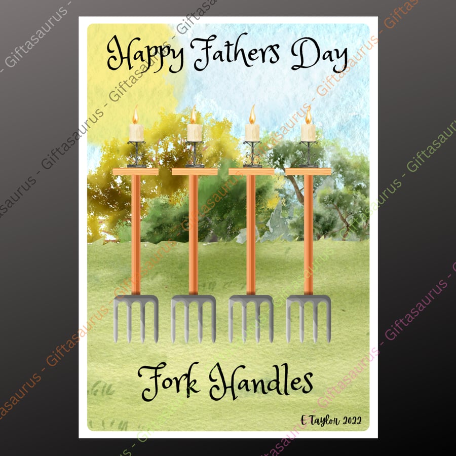 Personalised Fathers Day Card Funny Humorous Classic Comedy Two Ronnies