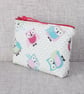 Larg coin purse, owls - Image 6
