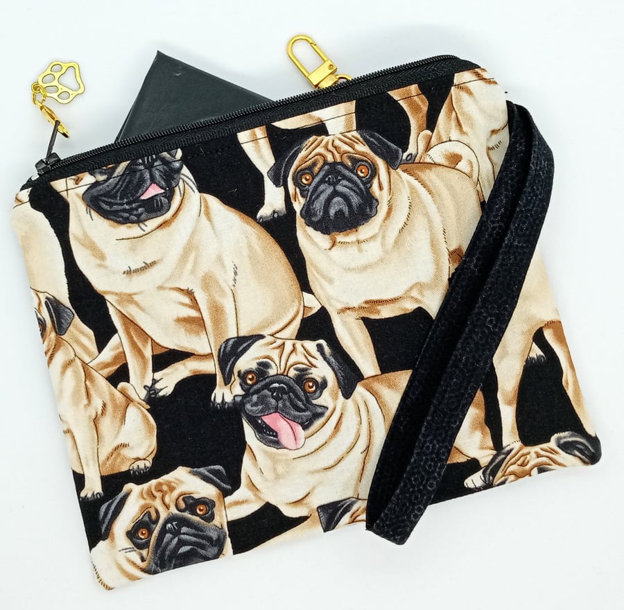 Pug dog walking bag 3HF
