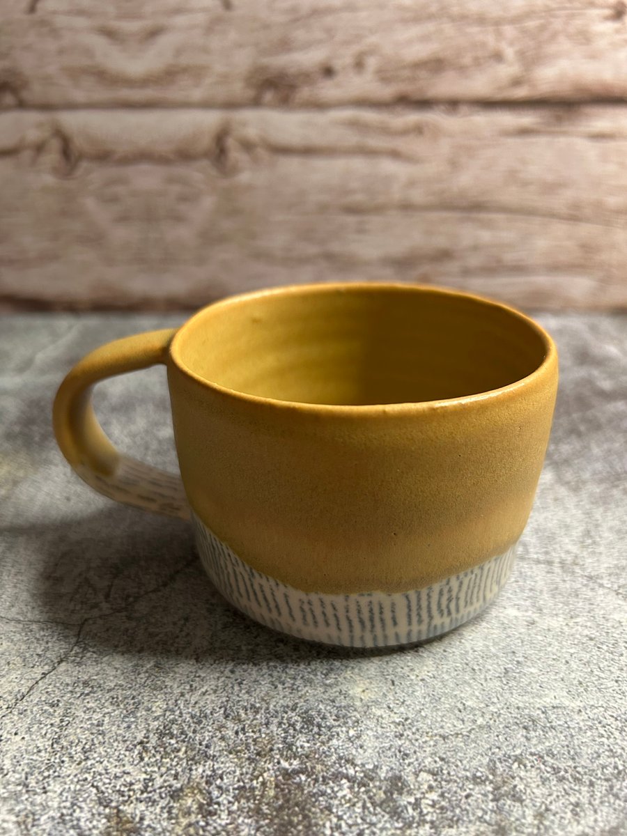 Handmade ceramic mug