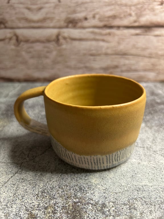 Handmade ceramic mug