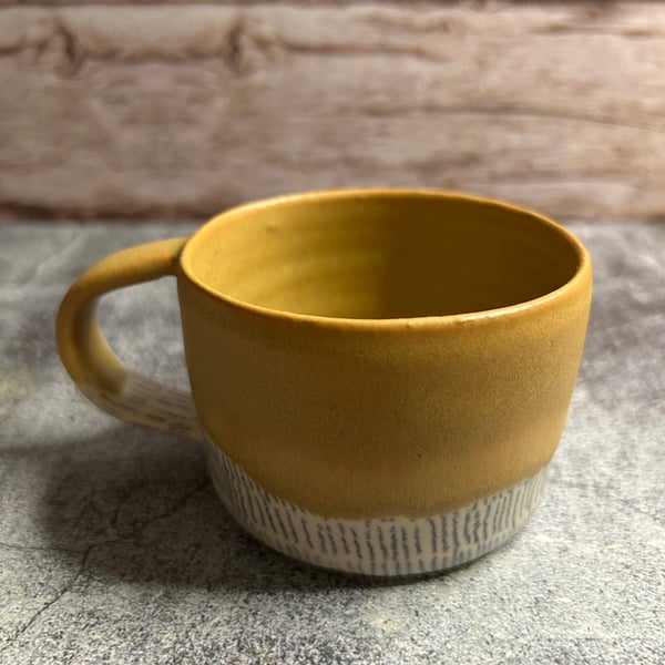 Handmade ceramic mug