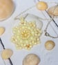 Large Star Pendant in Light Yellow - Image 2
