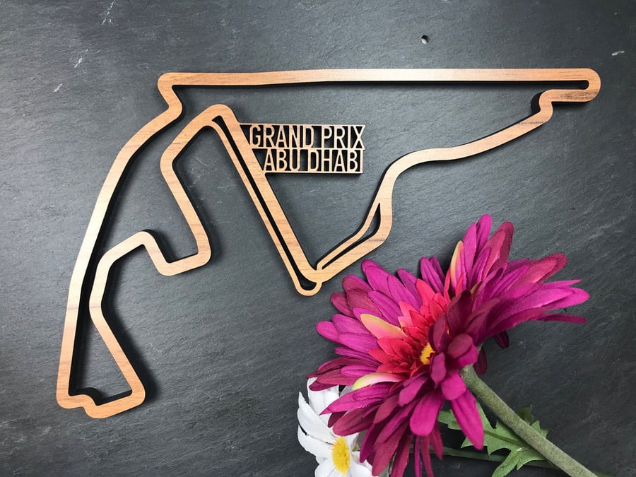 Abu Dhabi track Wall decoration