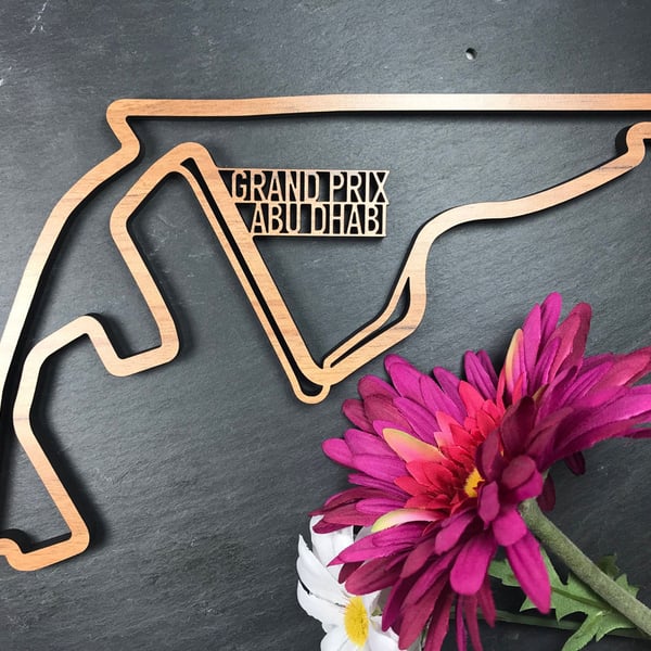 Abu Dhabi track Wall decoration