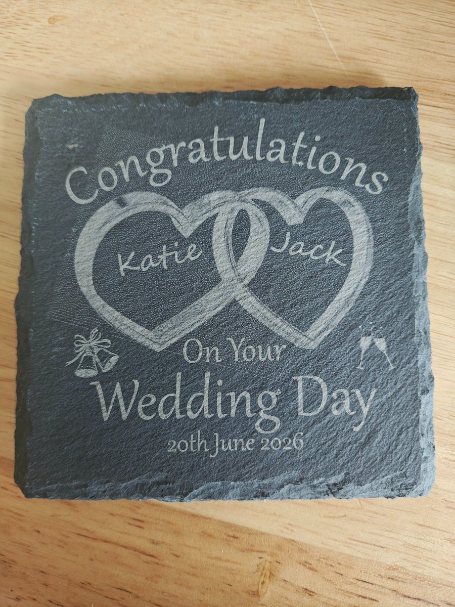 Personalised Slate Coasters