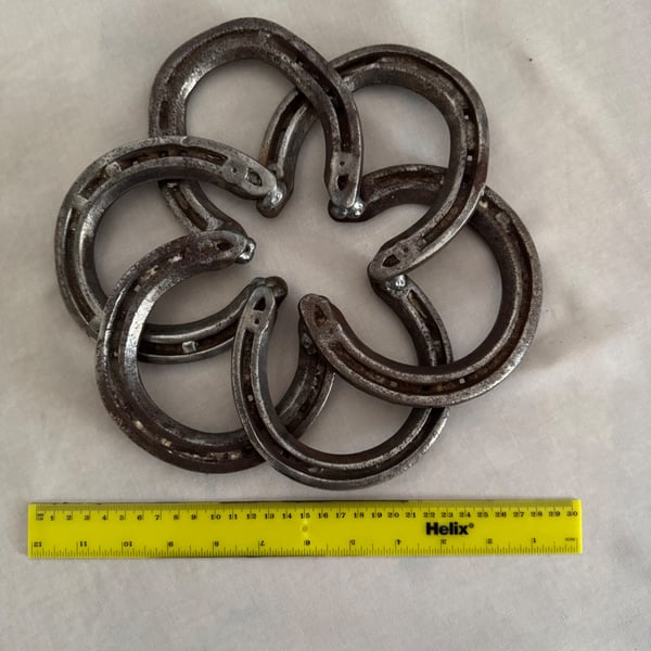 Horse shoe ring