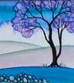 Tiny Hanging Framed Original Painting - Image 2