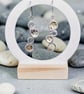 Sterling Silver Pebble Coastal Earrings  - Gift Boxed