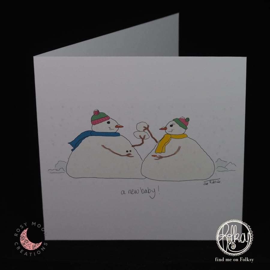 New Baby Card-Seconds Sunday 