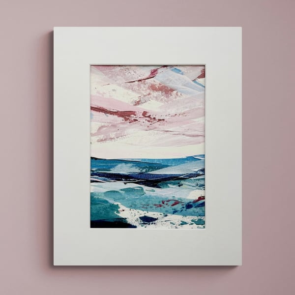 Original Seascape Painting - As the Day Drifts Away