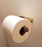Hand Forged Copper Toilet Roll Holder Blacksmith made Loo Roll Bathroom - Image 2