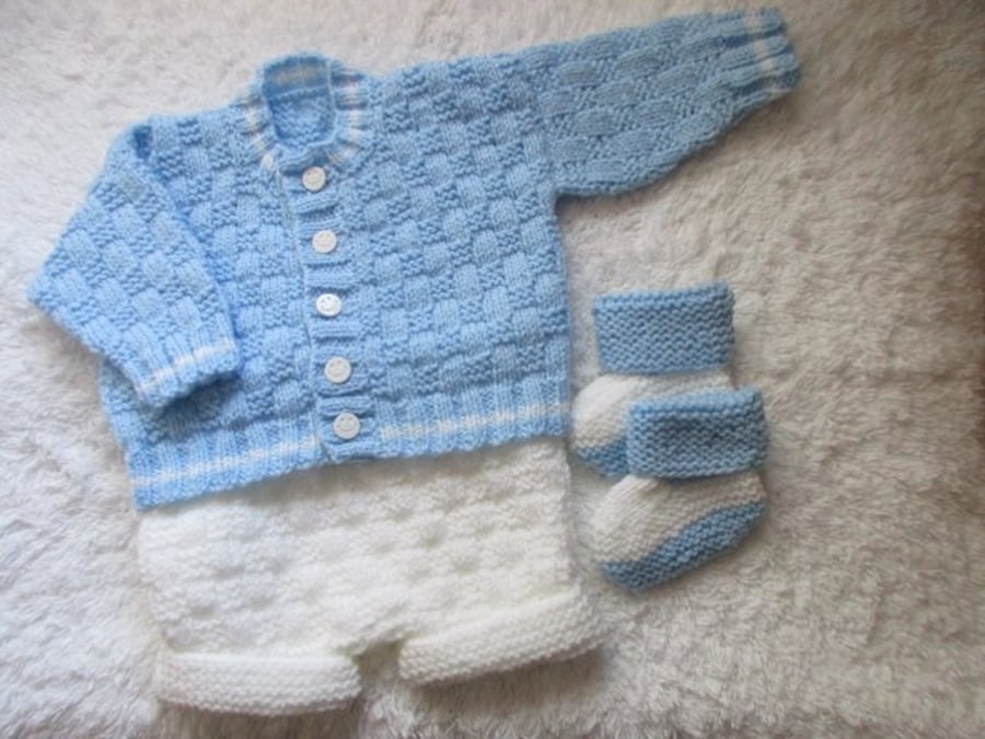16" Baby Boys Outfit
