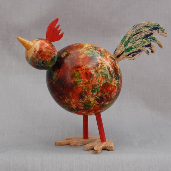 Star Gazing Hen