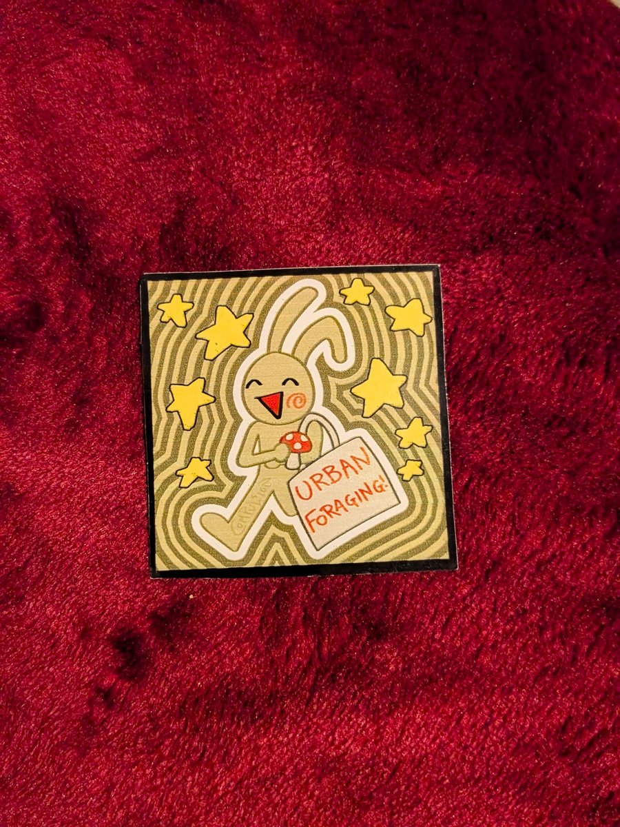 Image of urban foraging sticker