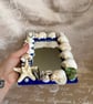 Handmade Mermaid Seashell Mirror – Coastal Beach Wall Decor with Real Shells - Image 6