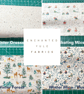 Enchanted Yule collection Acufactum cotton quilt fabrics from quarter metre - Image 2