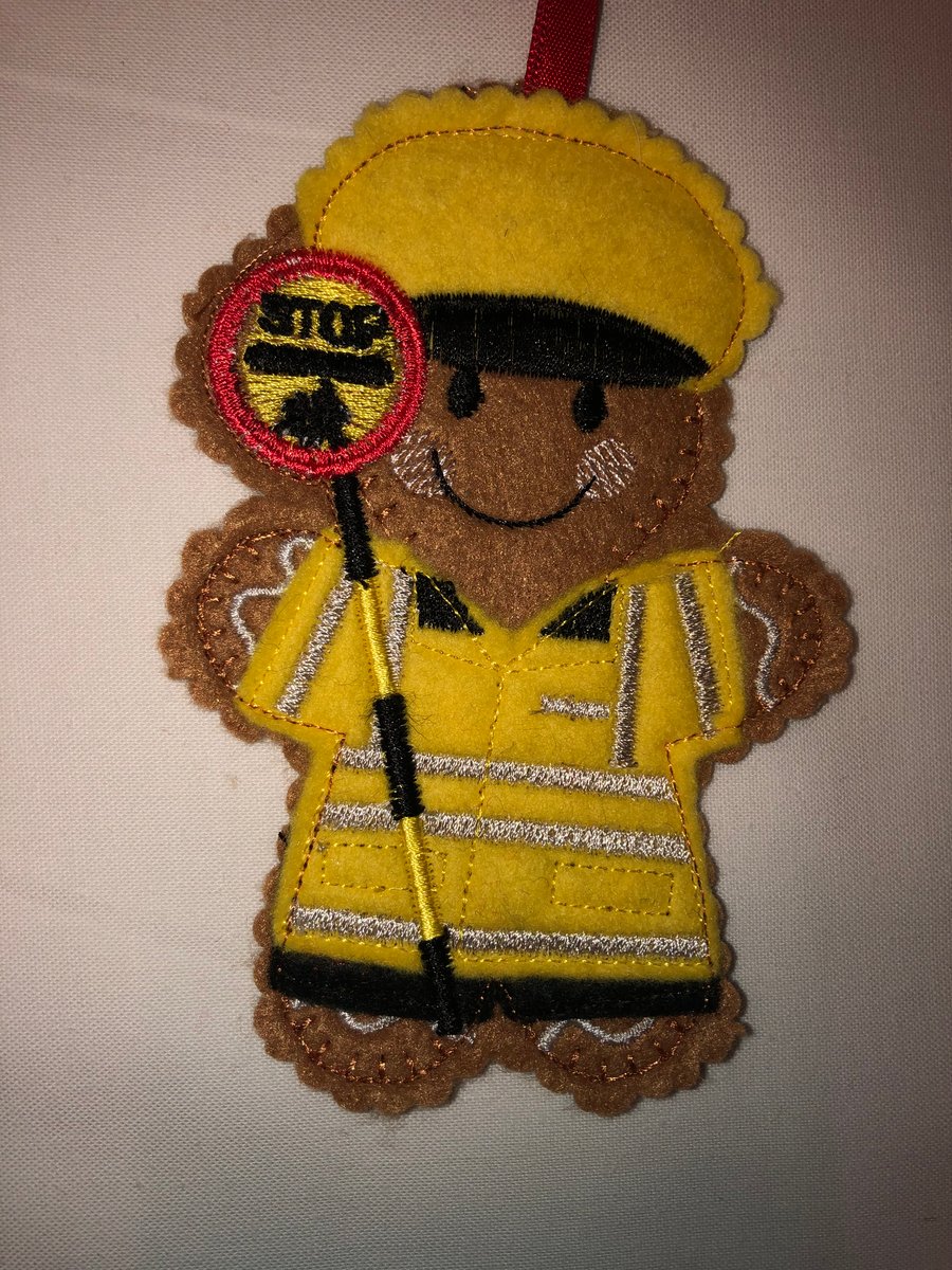 Gingerbread Lollipop Person Decoration