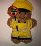 Gingerbread Lollipop Person Decoration - Image 1