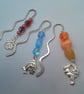 Beaded Silver Plated Bookmark With Silver Zodiac Sign Charm, Teacher's Gift - Image 4
