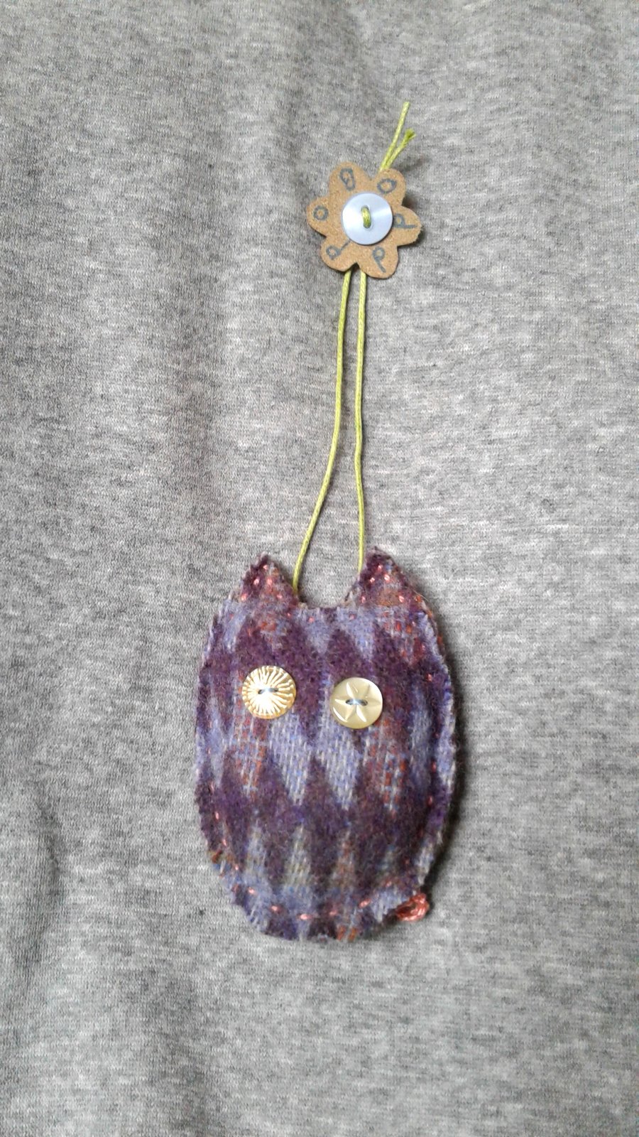 Odd Bod, a 3" bear to hang up and make you smile.