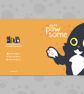 You're Pawsome Black Cat Greeting Card, Cute All Occasion Card for Cat Lovers - Image 2