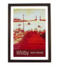 Whitby travel poster print by Susie West - Image 1