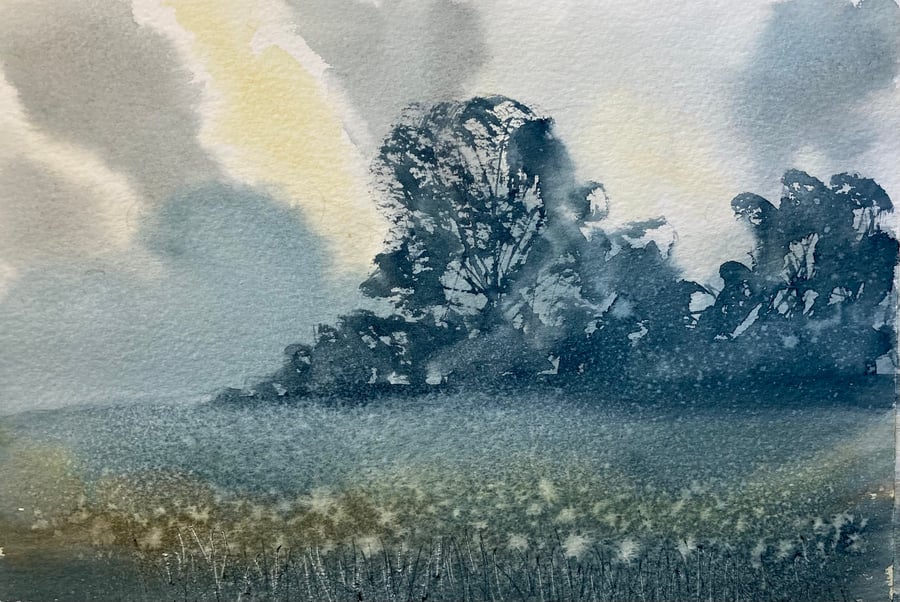 Forest from imagination (Original Watercolour) 