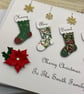 Personalised Family Christmas Card With Gift Box - Image 7