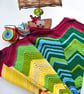 Cosy Gift Set, Multicoloured Blanket and Wind Spinner - Image 1