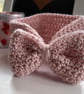 Handmade Crochet Ear Warmer Newborn Baby 