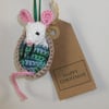 Keepsake Mouse in Walnut Decoration