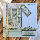 New Home  Golden Retriever Dog Greeting Card - Home is Where the Dog Is