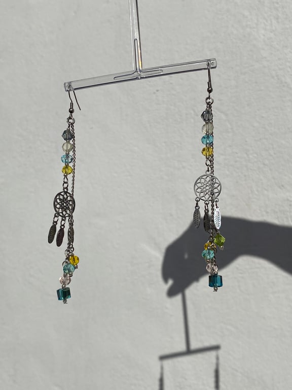 Maisie - Very Long Dreamcatcher Earrings 