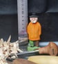 Hand carved Cap'n Dave 