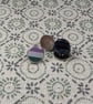 Gender Flag Pin - Pride Themed Pin - Small Resin Topped Pin Badge - LGBTQ - Image 2